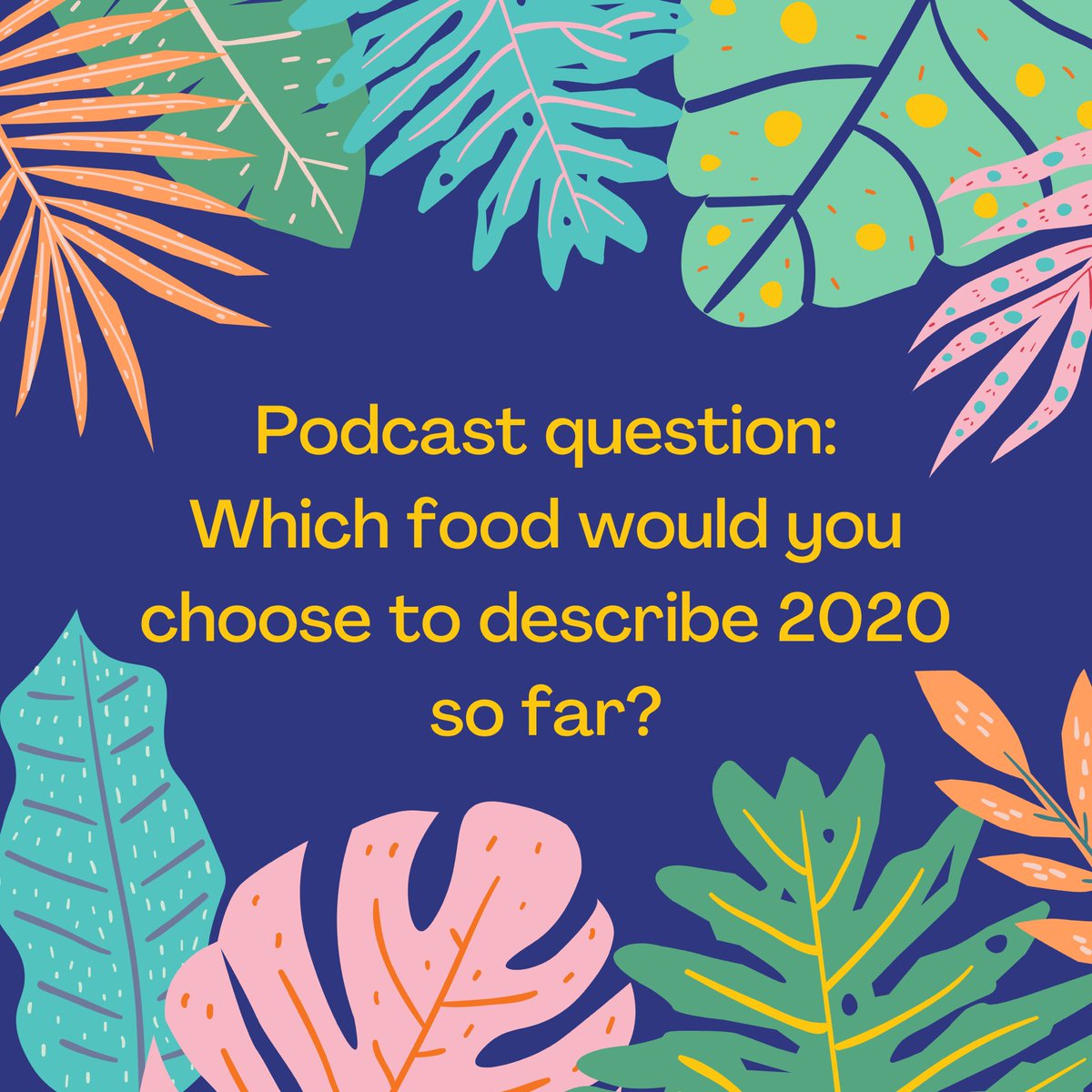 Happy Fourth of July y’all! To celebrate, we’ve got a new podcast question for ya! Let’s see those answers down below and we’ll read em on the next episode