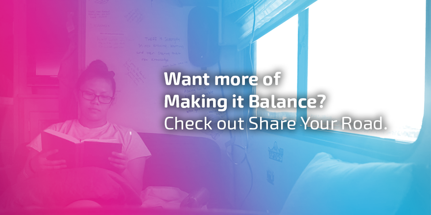 TheCAQ's tweet photo. The #MakingItBalance documentary taught us that mentorship and sharing your story with the next generation can support the future of our profession. Do your part with Share Your Road: https://t.co/BMpBEh6Oq1 https://t.co/Ep4JBqts6f