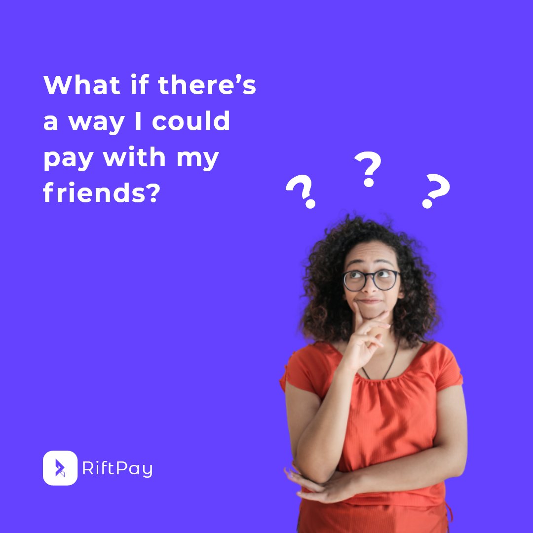 RiftPay's tweet photo. Yes, there is and it’s on the way. Sign-up on our website 🤗 (click the link in bio)

#riftpay #socialbanking #dallasstartup #paytogether https://t.co/Gh8R1ZcwLZ
