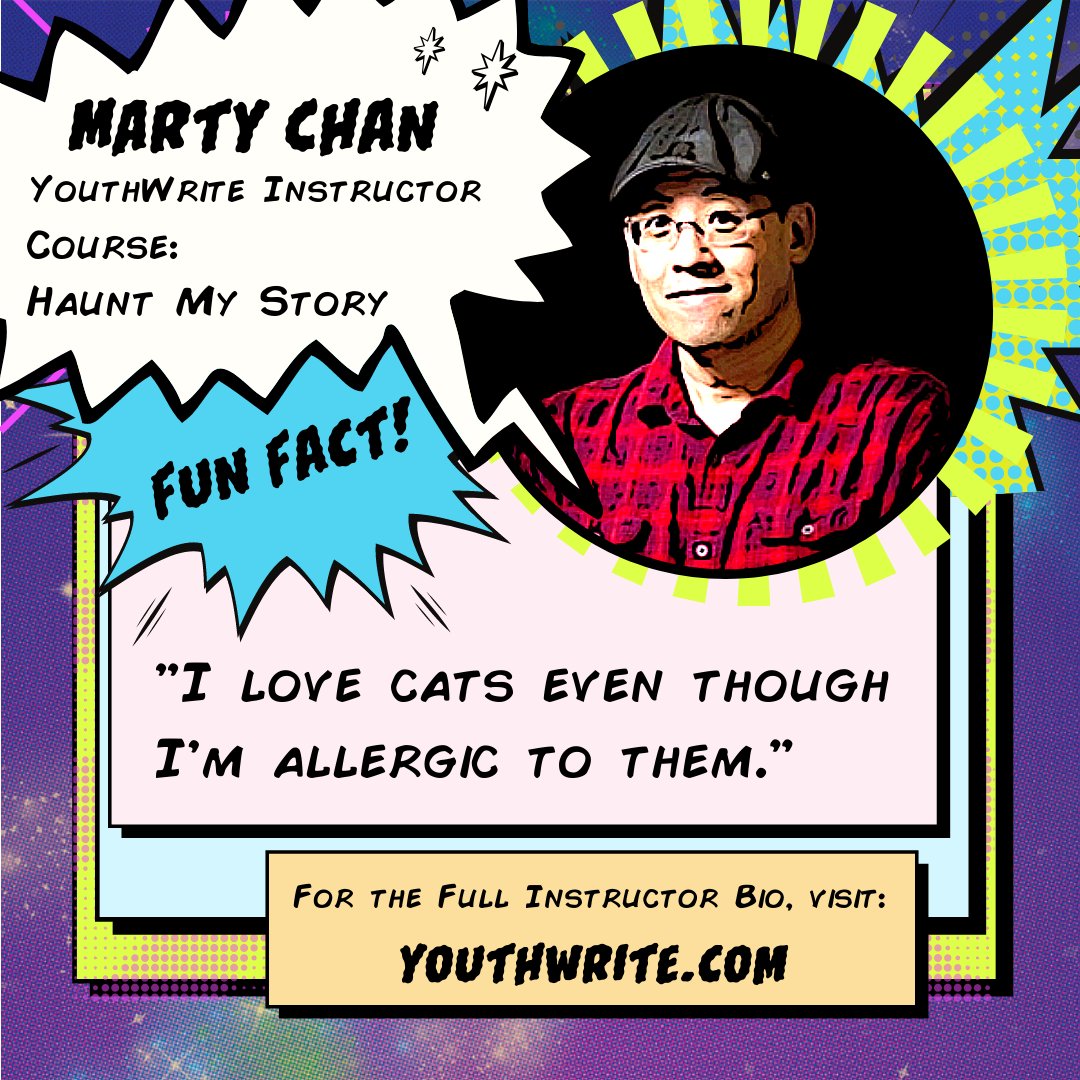 YouthWrite's tweet photo. Think you know your YouthWrite Team? Here are some fun facts from this year’s YouthWrite Instructors! Stay tuned for more fun facts from all of the YouthWrite team members! #YouthWrite #youthwritezoomsonline #youngalbertawriters #yegcamps #yyccamps #onlinecamps #writingcamps https://t.co/mf19pnddS1