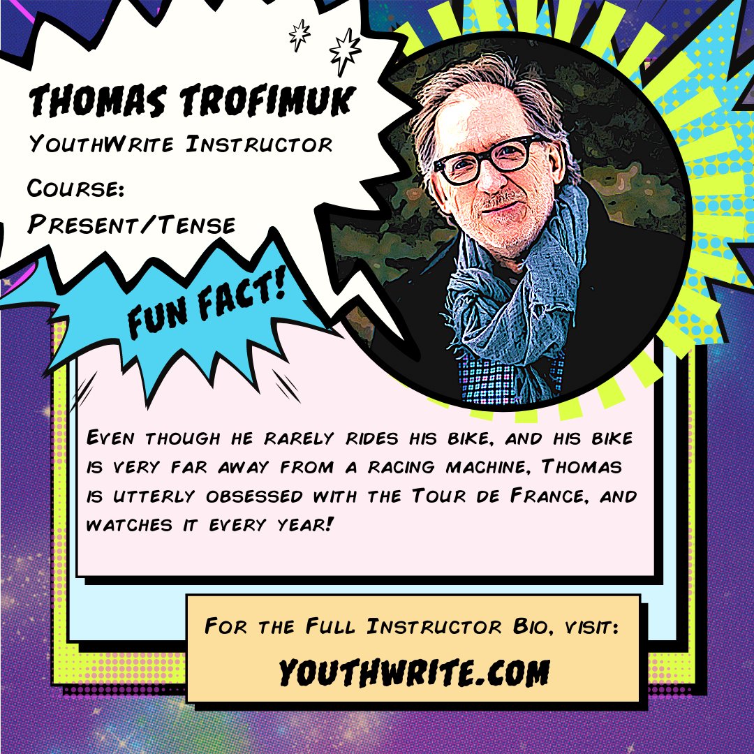 YouthWrite's tweet photo. Think you know your YouthWrite Team? Here are some fun facts from this year’s YouthWrite Instructors! Stay tuned for more fun facts from all of the YouthWrite team members! #YouthWrite #youthwritezoomsonline #youngalbertawriters #yegcamps #yyccamps #onlinecamps #writingcamps https://t.co/mf19pnddS1