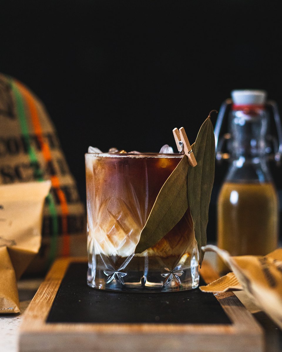 A Sip of the Moutains  - Vanilla syrup- Machu Picchu cold brew coffee- Nutmeg infused oat milk- Garnish: two bay leavesInstagram:  https://instagram.com/teejay.vision?igshid=bsjhykvhzam