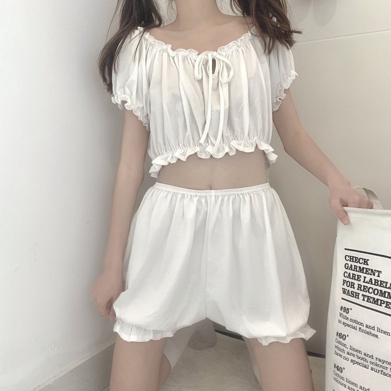 EvythingShop's tweet photo. ♡ชุดนอนน่ารักๆ♡

🌻PRICE: 280฿

     Size: one size
เสื้อ: ยาว13 อก47 แขน7
กางเกง: ยาว14 เอว23

     Color: ขาว, ม่วง https://t.co/c9WosTQtFi