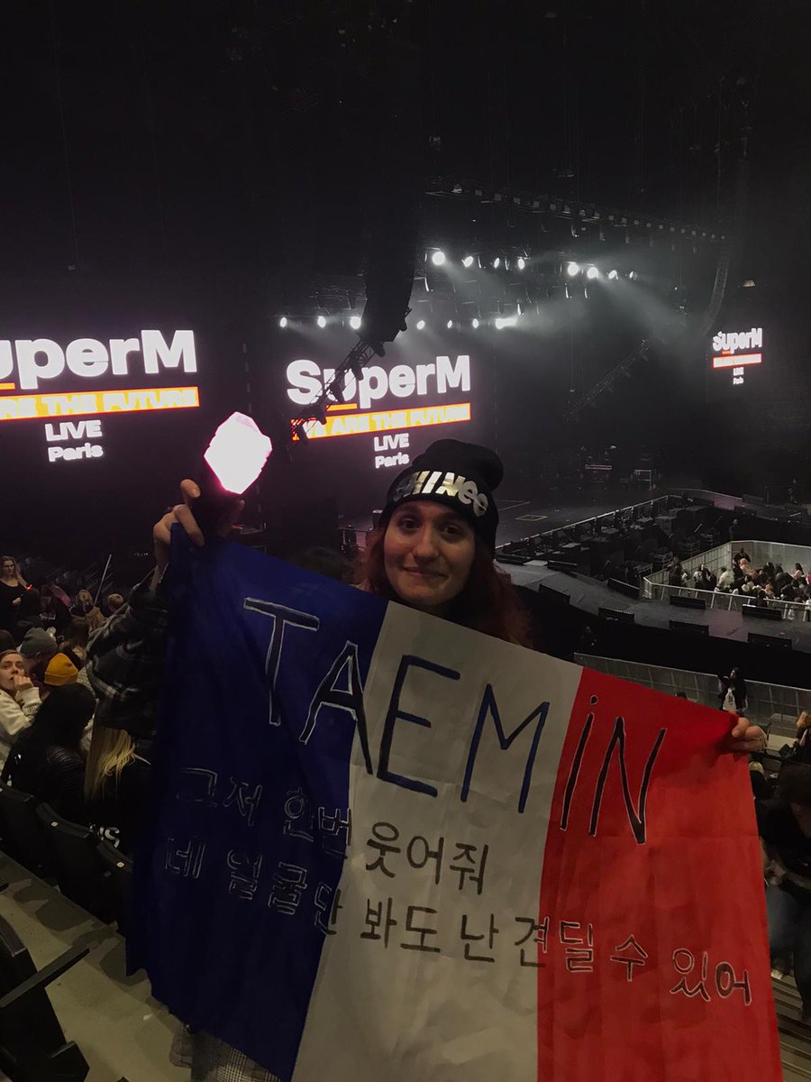 sunmikayo's tweet photo. I won't forget this night, never💭
We're the new heroes💚💙🤍
26.02.20
@superm @Accor_Arena 
#SupermInParis #superm https://t.co/RmI6HmrjCN