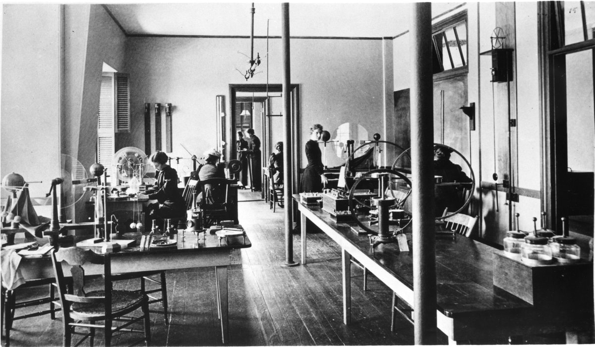 After Edward Charles Pickering (1846-1919), the Director of Harvard Observatory invited Whiting to visit and work with the telescope, Whiting ensured no astronomical event would pass without her students witnessing it.