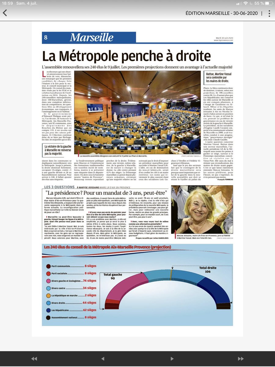 Et maintenant la Métropole!!!
Le renouveau de notre  #metropoleAMP passera par les progressistes,qui veulent des #projts collectifs pour les transports,l environnement,l economie.Fi des étiquettes droite /gauche,il faut battre les conservateurs (trices)C est possible