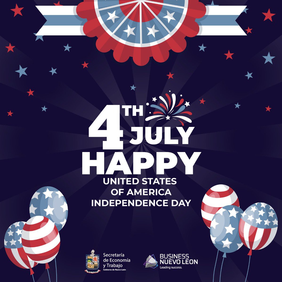 BusinessNLMX's tweet photo. Happy 4th of July! 🇺🇸 🎉 https://t.co/7lmLP8ZoQI