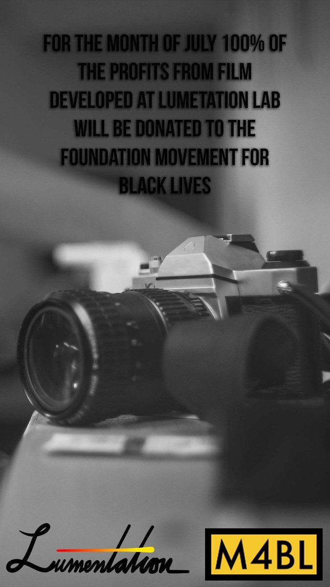 Go to lumentation.com for our statement and to learn about the charity!