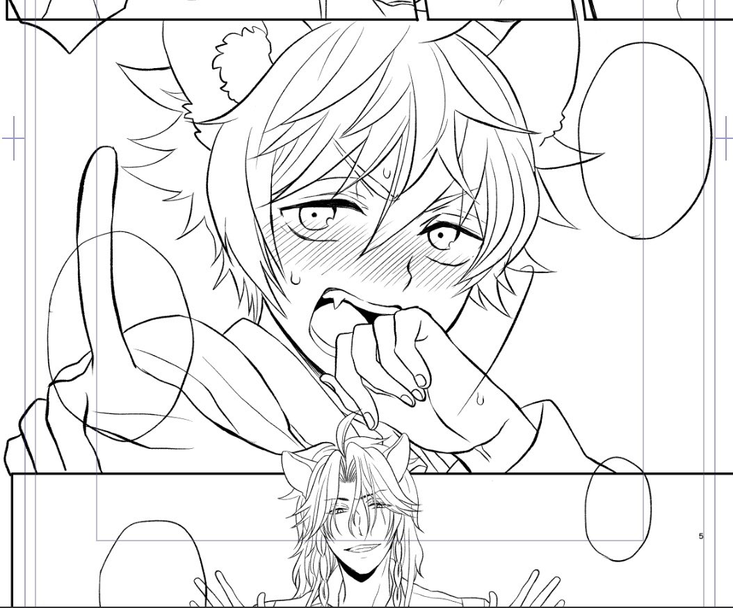5年ぶりくらいにBL漫画を描いています
めちゃくちゃ楽しい
週末あたりには完成したいよーっ 
