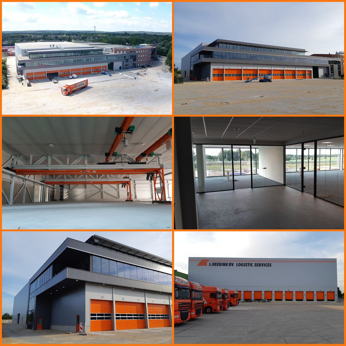 DBLLunterenBV's tweet photo. 4 juli 2020 - stand nieuwbouw bedrijfspand voor onze opdrachtgever J. Heebink BV op bedrijventerrein langs de A12 te Veenendaal. https://t.co/uLMNmoh40t https://t.co/hZ4QpkCEiB