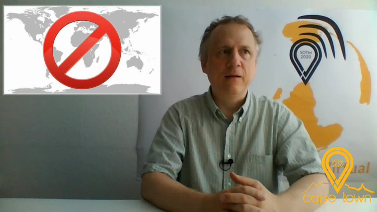 Swieta's tweet photo. OpenStreetMap is not a map #sotm2020 https://t.co/9yvfK5EzKt