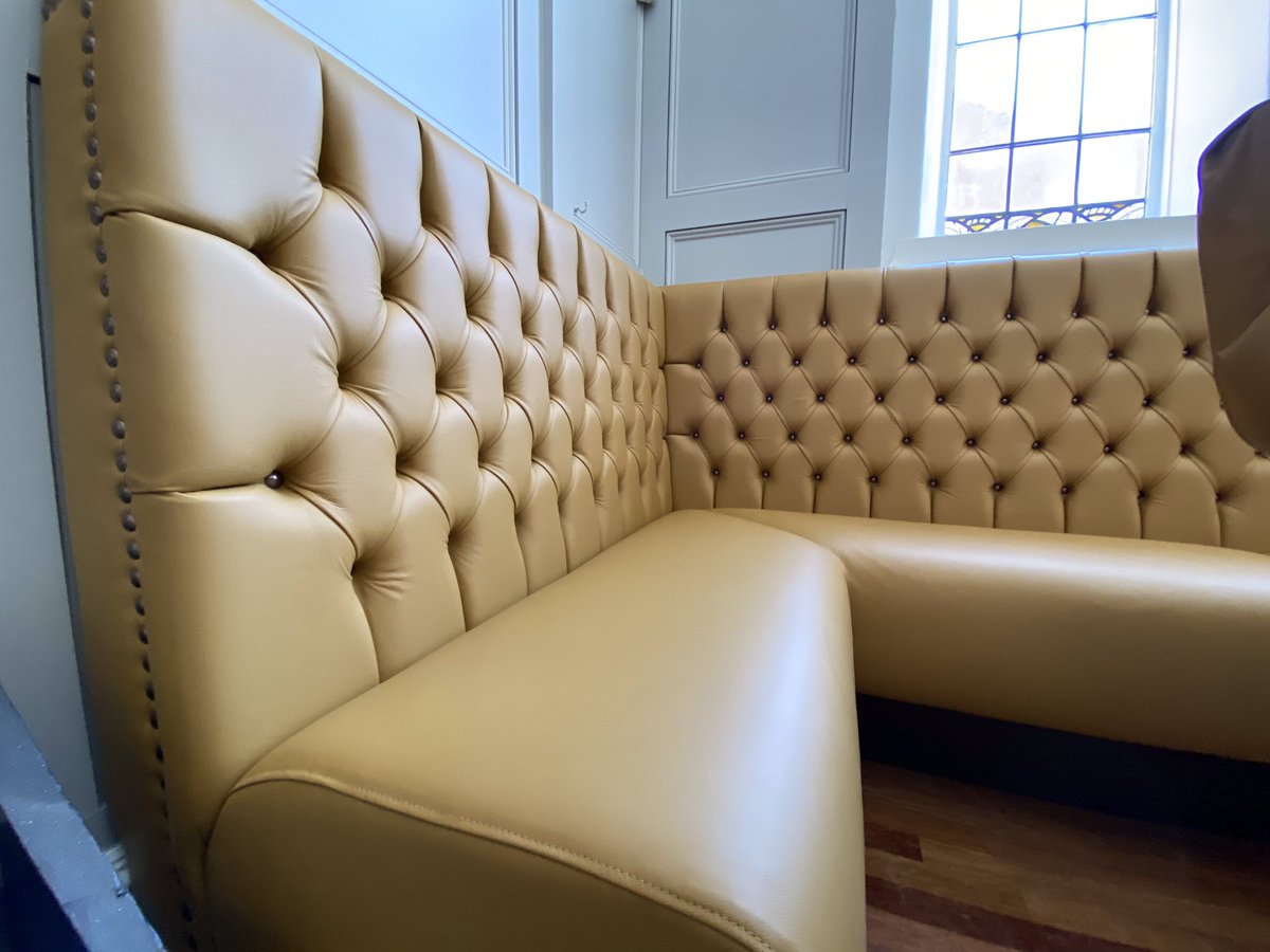 gsupholstery's tweet photo. Installed recently @GrillOnTheSq #warrington #interiordesign #bar #restaurant #upholstery #PubsOpening #WelcomeBackPubs https://t.co/omMG5Kjumj