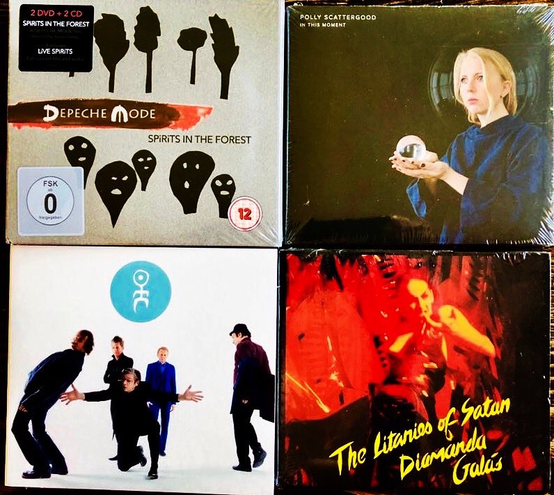 jpunaro's tweet photo. I’ll have a busy week listening and seeing the new albums/rereleases/visuals by #DepecheMode #diamandagalas #einsturzendeneubauten #pollyscattergood
@depechemode @neubautenorg @DiamandaGalas @pollyworld
#potomak #intravenalsoundoperations #muterecords @muterecords @MuteUSA #cd https://t.co/8Gu2aOaeCm