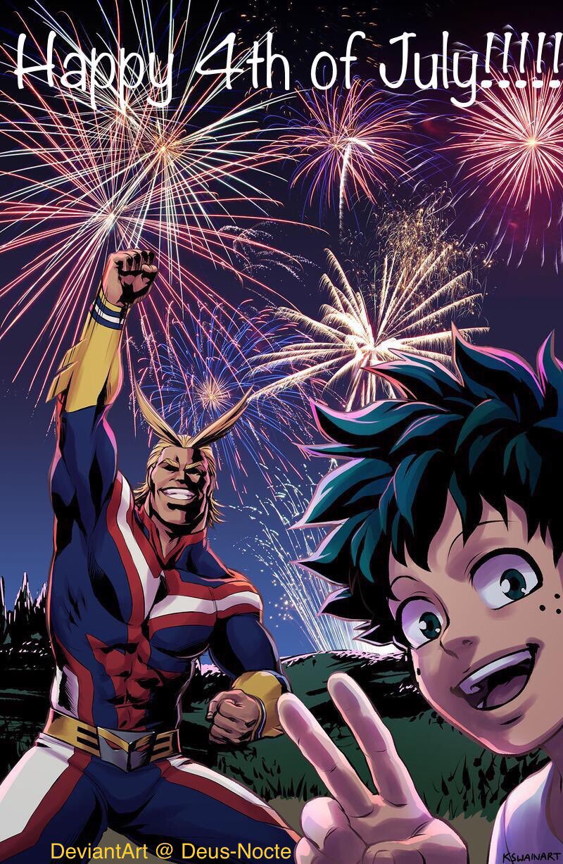 anime fourth of july america