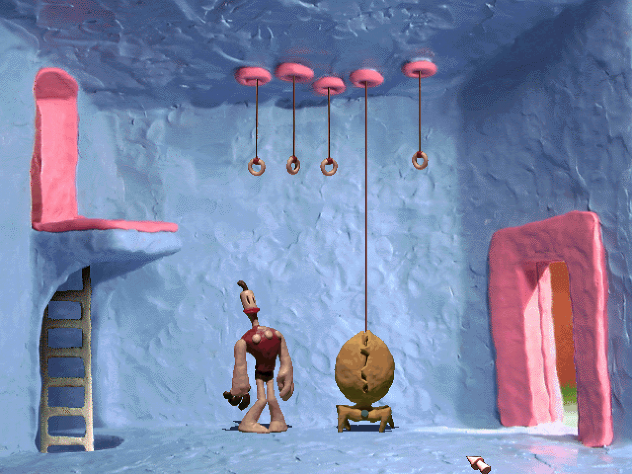 пластилиновая компьютерная игра neverhood. Neverhood игра. художественный образ в изобразительном искусстве. художественное слово. неверь в худо игра.