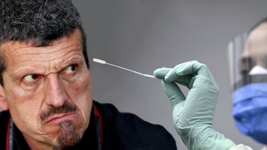 BanterSteiner's tweet photo. I totally understand Corona checks are necessary but have you got any idea how long those cotton swabs are? Well let me tell you, I never had anything entering my fucking nose before to eventually tickle my anus.... 😫

#ouch #AustrianGP 🇦🇹 #F1 https://t.co/z9PAcH8dBb