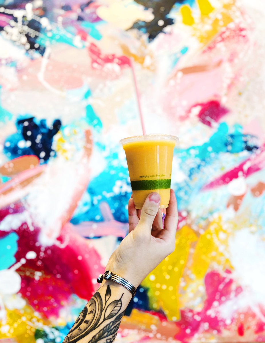 <<<>>> NEW <<<>>>

Say hello to our new fruit smoothies!
This tropical beauty is a blend of pineapple, mango and papaya therefore aptly named ‘Beach, Please’ 😂
