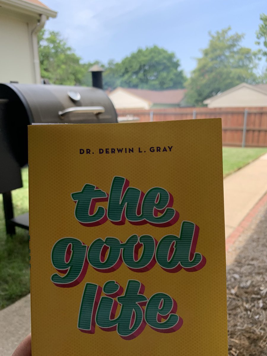 stewart318's tweet photo. Enjoying a relaxing day..the smell of smoke and a good book. Thx @DerwinLGray for the encouragement in finding true happiness in Jesus and Jesus only. https://t.co/3PZm3L28PC