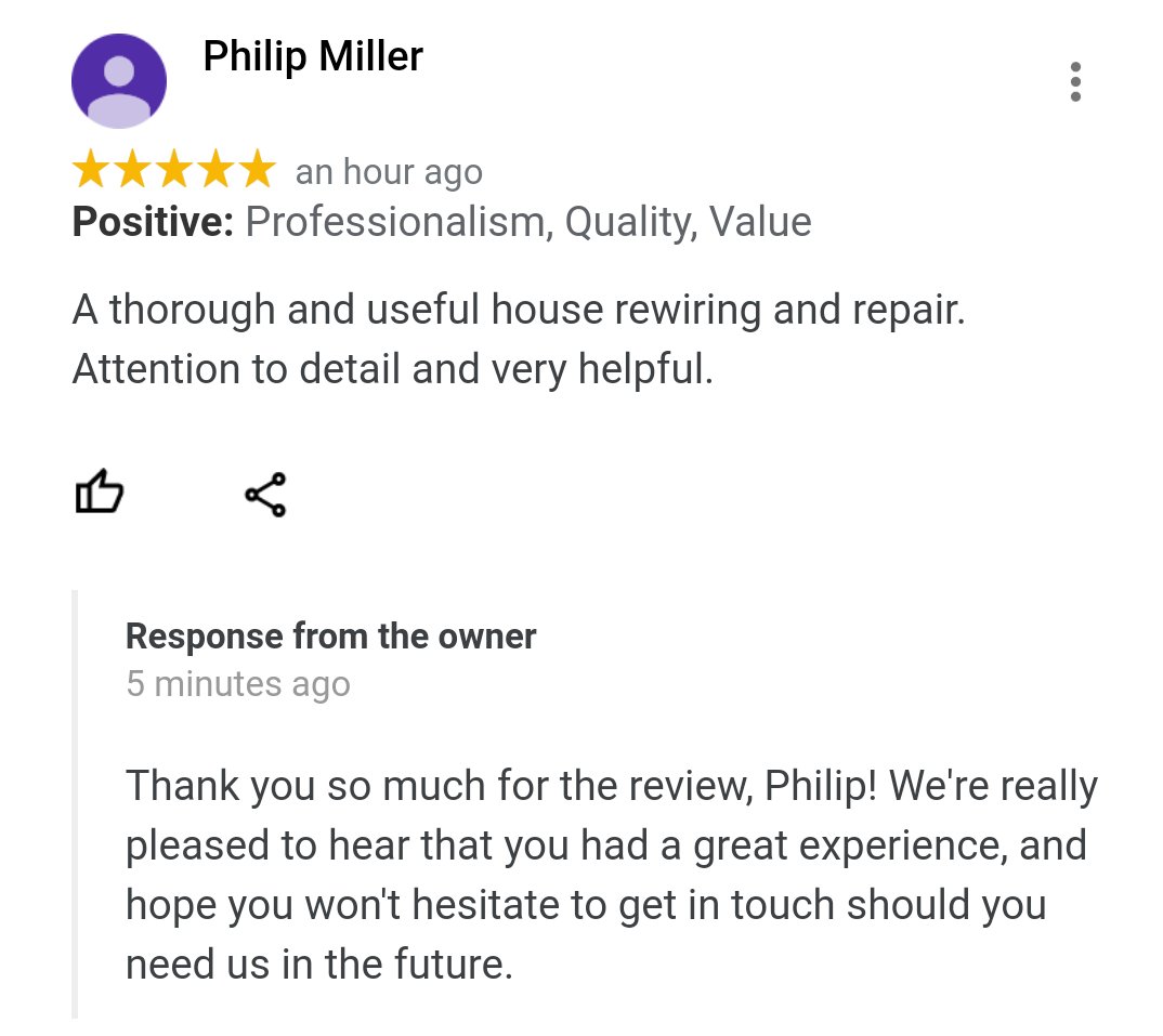 FlexwireLtd's tweet photo. Another happy customer!⚡🎉 #electrician #newtonabbot https://t.co/Pg2r7me3OR