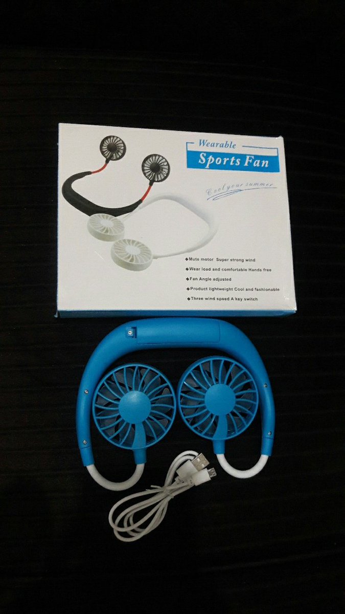 Prime_OSC's tweet image. ✅NECK FAN || 💵Rs. 1499/- Only.
📲 +92 334 736 7322 || ❗LIMITED Stock
🚚Delivery AOP ||  ⚠Hurry Up ||☑ Shop Now

Hands Free Portable Neck Fan - Rechargeable Mini USB Personal Fan Battery Operated with 3 Level Air Flow, Home Office Travel Indoor Outdoor (Black).