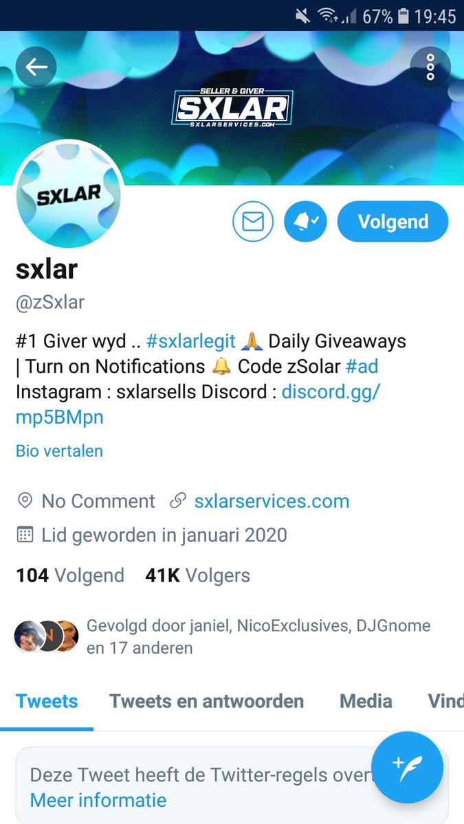 FKalfsbeek's tweet photo. @zSxlar :) https://t.co/mdn8Y9QPdx