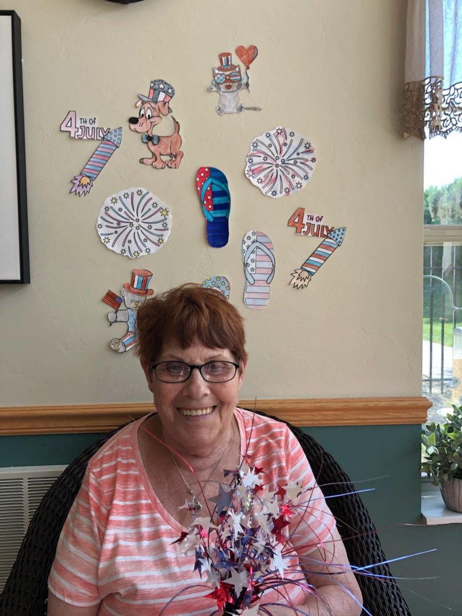 Frontida_Care's tweet photo. Residents are getting ready for the 4th of July celebrations 🎆 What are you doing to prepare for your celebrations this year? https://t.co/3HOVtSALNT