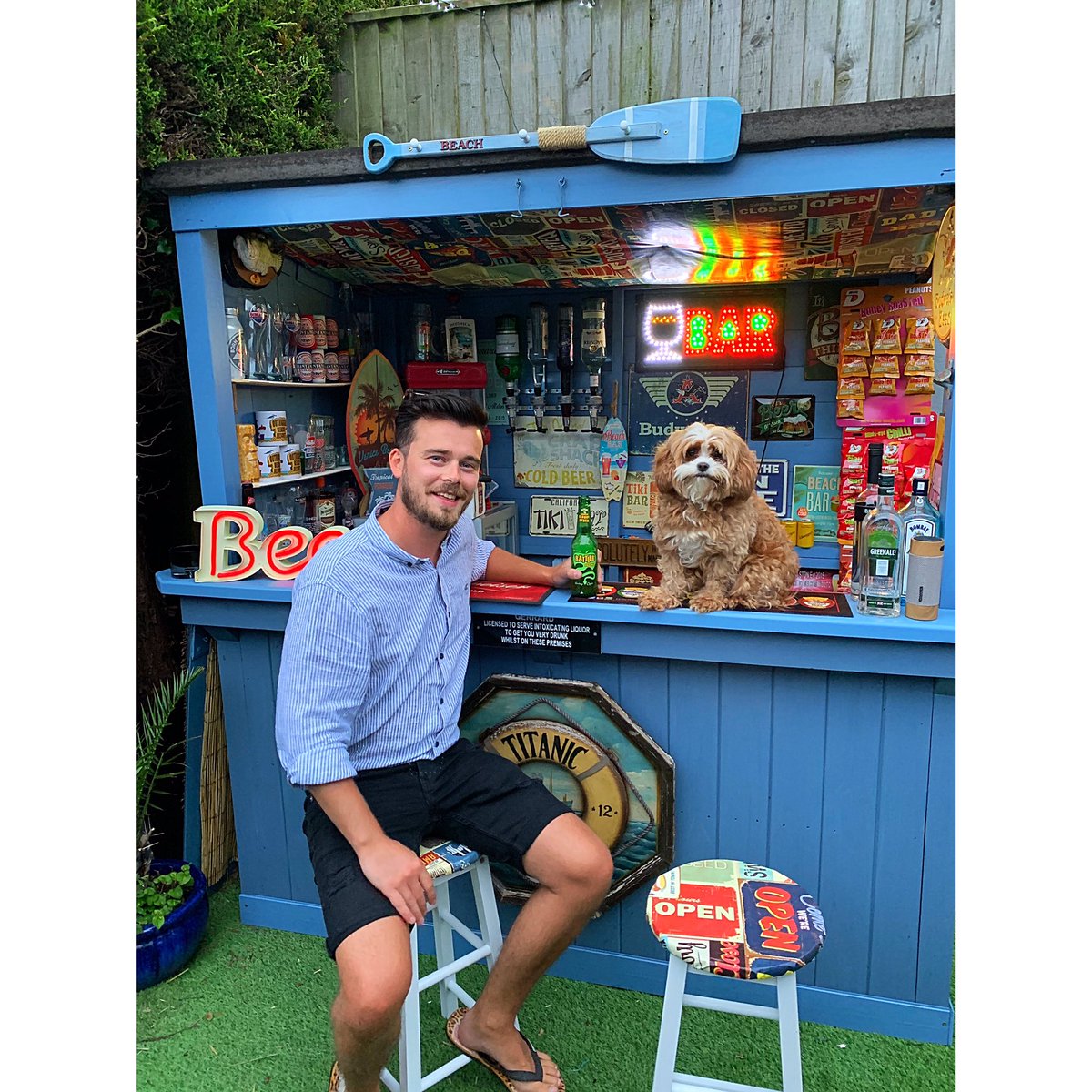 jmstack1's tweet image. Who needs the pub? 🍺 #supersaturday