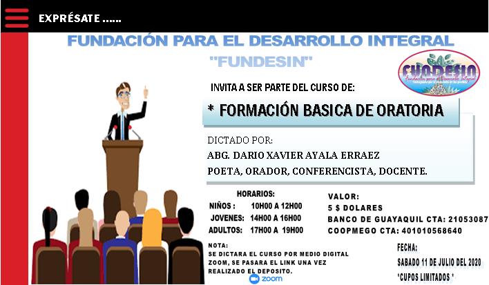 Fundesin2's tweet photo. Cordialmente Invitados. https://t.co/IOqPLzTeuC