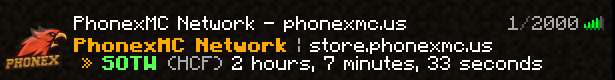 PhonexNT's tweet photo. 🚨Alerta SOTW🚨

El SOTW de HCFactions es hoy a las 4PM EST (https://t.co/8MRvZxUK6E)

Las Staff Applications serán 15 minutos después de que empieze el SOTW!

IP: https://t.co/qBtoLDTWAK
Tienda: https://t.co/UXjXrVC1bw

RT + FOLLOW para participar por una giftcard de 5.00 USD! https://t.co/j2uRSeuDtw