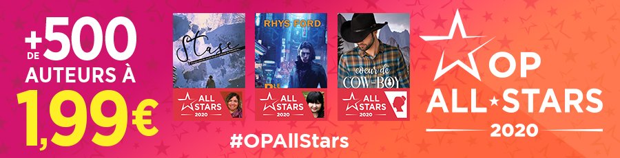 ReinesBeaux's tweet photo. #OPAllStars Toute la sélection à nouveau disponible !
Dont...

- Cœur de cow-boy (Les cow-boys #1) de Maxfield Z.A
- Stase (Ennek #1) de @KFieldingWrites 
- Le Blues du chien noir (Kai Gracen #1) de @Rhys_Ford 

👉 https://t.co/44KK8m5ViX
Event => https://t.co/LNd6g8Rm33 https://t.co/oxvsrOm6jO