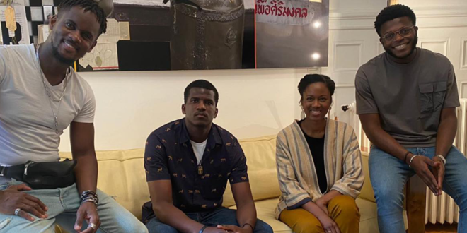 AFROGUINEEMAG's tweet photo. Soulby THB a signé chez OVTP le label de Black M https://t.co/hap2xdWy4U https://t.co/oJdPX1ZXvI