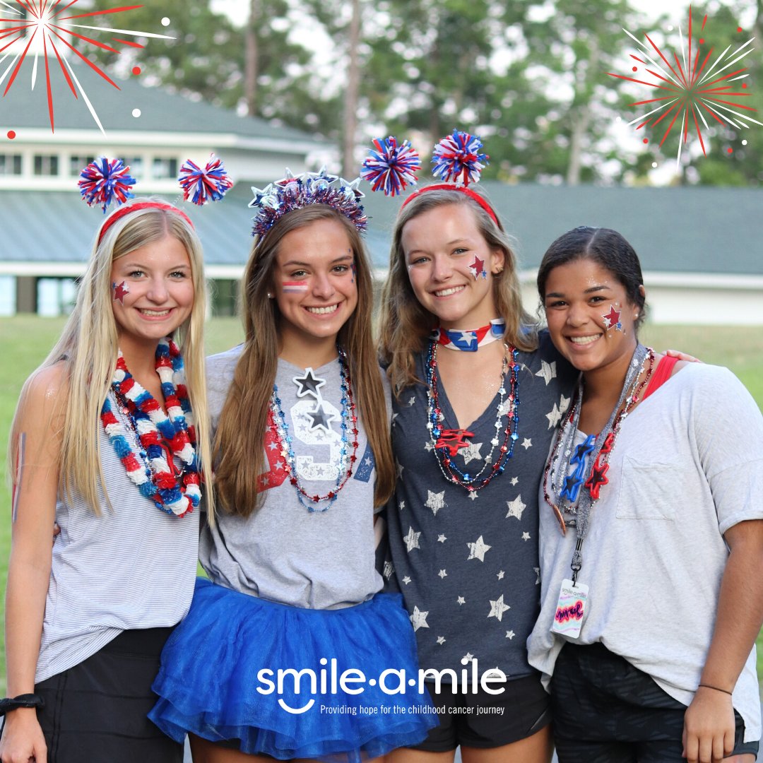 SmileAMile_'s tweet photo. Happy 4th of July from Smile-A-Mile to you! 🇺🇸
.
#smileamile #providinghope #hopeisnevercancelled #fourthofjuly #happyindependenceday https://t.co/JaX6GBgTDY