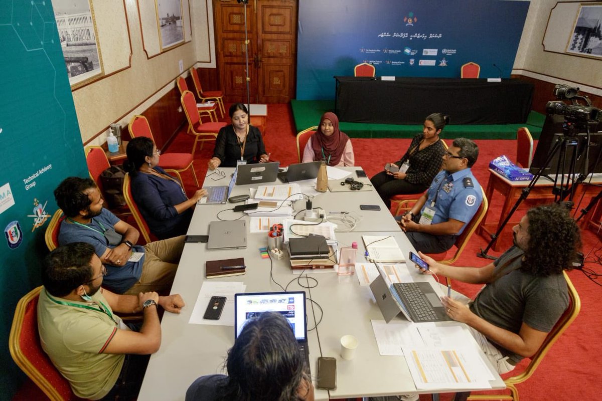 MoHmv's tweet photo. Dr. Fathimath Nazla Rafeeq, Snr. Medical Officer, HPA, has been appointed as the Spokesperson for Health Emergency Operation Centre for #COVID19. 
@HPA_MV https://t.co/oUBSfShfOD