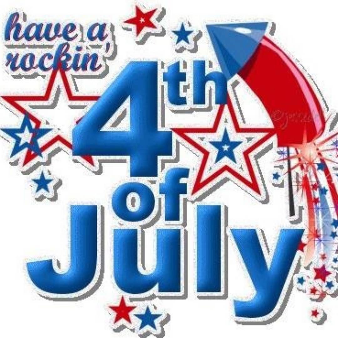 A very #Rockin4thOfJuly to you all. Enjoy and be safe. #4thOfJuly