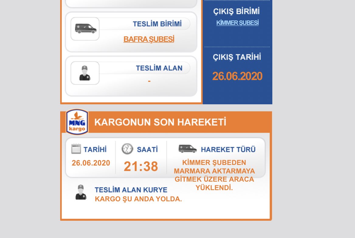 munirbey5's tweet photo. @mngkargo @mngkargo 7-8 gün süren bir yol sanırım kayboldular yolda hala gelemedi ! https://t.co/GfpNYsCIc7