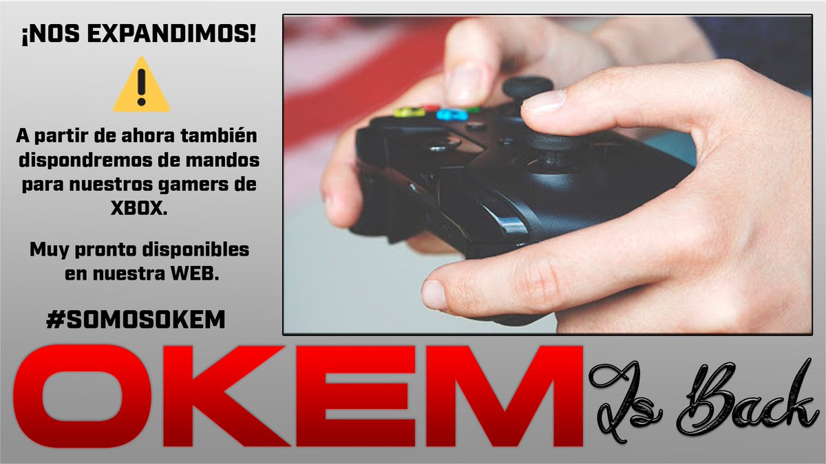 OKEM Controllers 🎮 tweet media