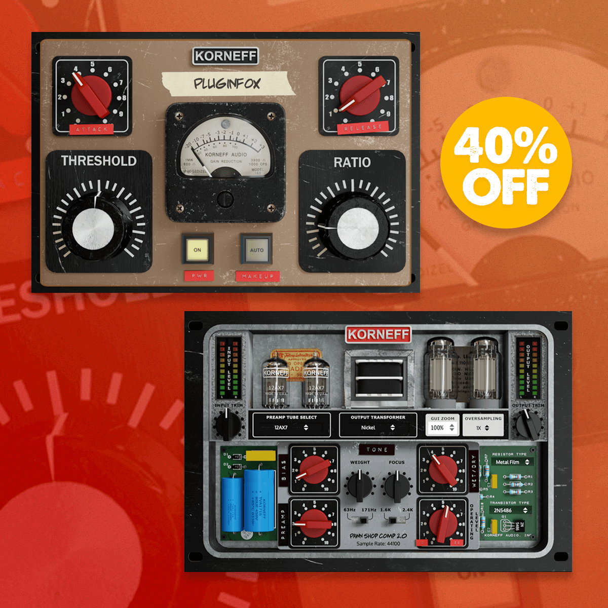 pluginfox's tweet photo. π Korneff Audio Pawn Shop Comp 2.0 is here! π
Save 40% in the intro sale thru July 19th
Buy here: https://t.co/PjBFnos3Yc
Existing PSC Owners, check your emails shortly!
#plugindeals #pluginsales #korneffaudio #dankorneff #plugins #vstplugins #pluginfox https://t.co/ILVAxt0054