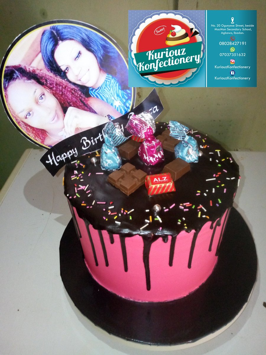 TheKuriouz's tweet photo. Fully loaded with chocolate and drips
Only @KuriouzKonfectionery
Kindly place your order for you cakes
Dm/ Call/ WhatsApp: 07037351632
#Cakeinibadan
#Buttercream
#Cakepluginibadan https://t.co/2MDMQrEguG