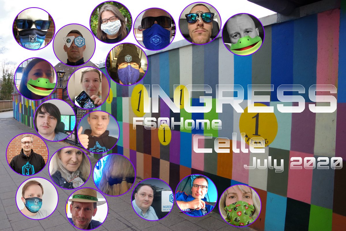 Llamazap's tweet photo. Ingress FS@Home Celle Volume II, 20 Participants. #Ingress #IngressFS #ingressFSatHome https://t.co/kOP3JDTlZy
