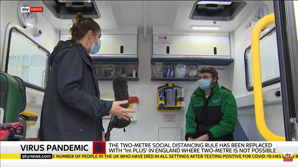 KaranGadhia's tweet photo. Great to have Sky News at our Alcohol Reception Centre in Manchester to talk about how @stjohnambulance volunteers are keeping the public safe on #SuperSaturday https://t.co/20uZnz8YL0