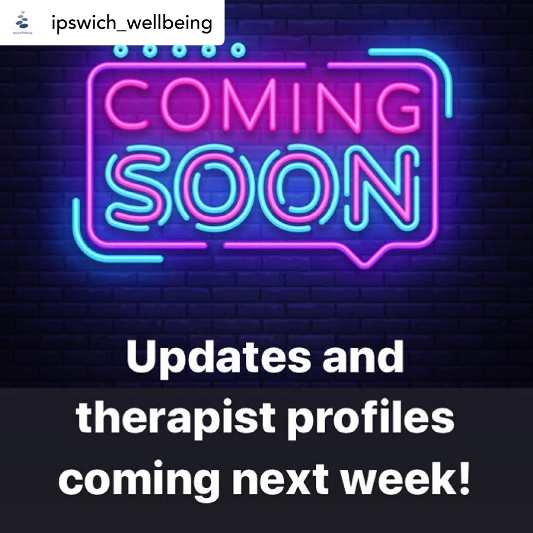 ipswichwellbei1's tweet photo. We are still awaiting guidance from the government but it’s getting closer everyday!

Next week we’ll provide some therapist profiles!

#ipswichwellbeing #ipswichmassage #ipswich  #ipswichsportsmassage #ipswichbeauty #wellbeing #cupping #dryneedling #beautytherapy #sportstherapy https://t.co/qF9qLSPLlZ