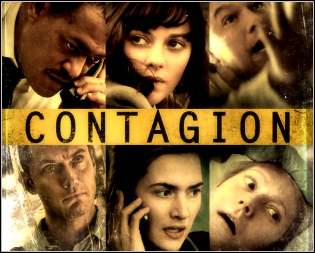 Contagion - Healthcare professionals, government officials and everyday people find themselves in the midst of a pandemic as the CDC works to find a cure.