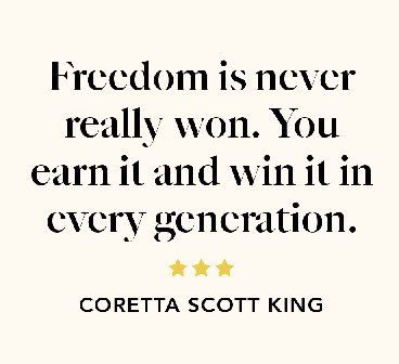 I remain tenaciously confident in our future, our youth, and our ability to advance our quest for equity.  Celebrating this #4thofJuly with hope and determination.