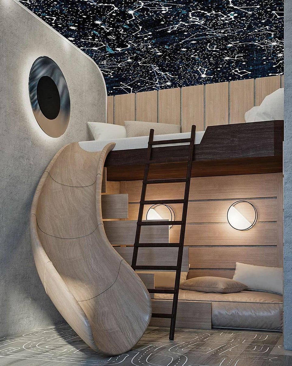RoomPornCo's tweet photo. Bunk bed goals. https://t.co/iumFvdq2aJ