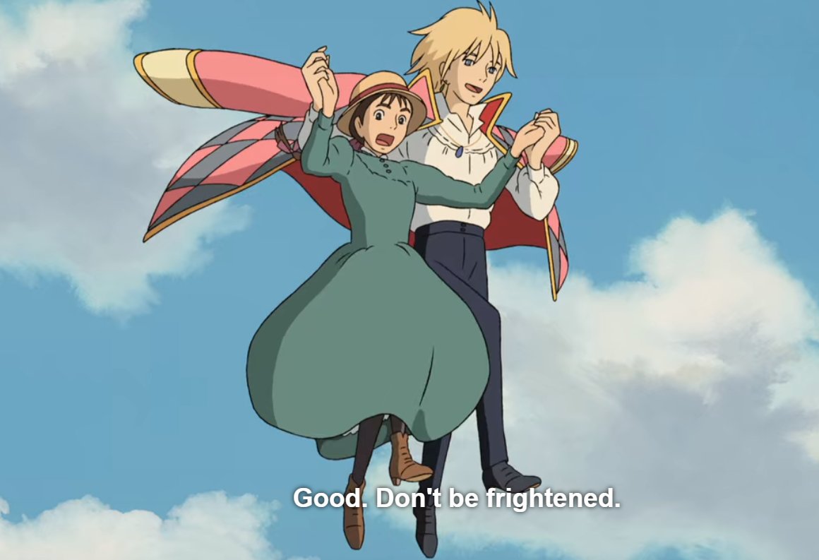 THIS HAS TO BE HOWL UNLESS THERE'S THIS FANCY FLYING MAN AND THEN SOMEONE ELSE WITH A NAME LIKE HOWL13/-  #YubiViews