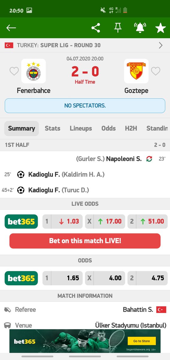 beaven_ryan's tweet photo. @LadbrokesCare How is this bet possibly showing fenerbarche as loosing? Care to explain? https://t.co/e9cFy0nm37