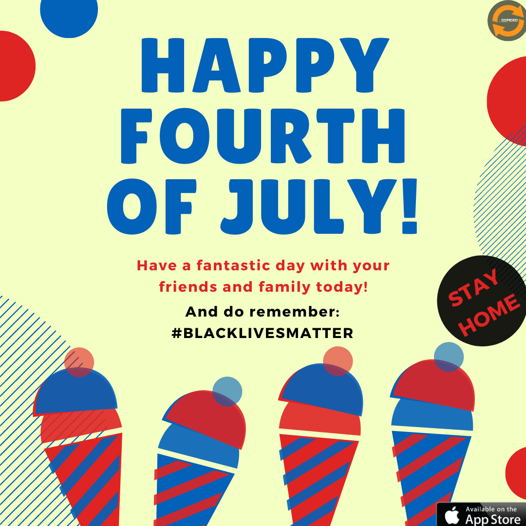 loopideo's tweet photo. HAPPY FOURTH OF JULY Y'ALL!!

STAY HOME, STAY HYDRATED AND HAVE AN INCREDIBLE DAY!

#4thofJuly #4thofJuly2020 #blacklivesmatter #BLM #appdeveloper #appdevelopment #mobileapp https://t.co/N1vwjy875n