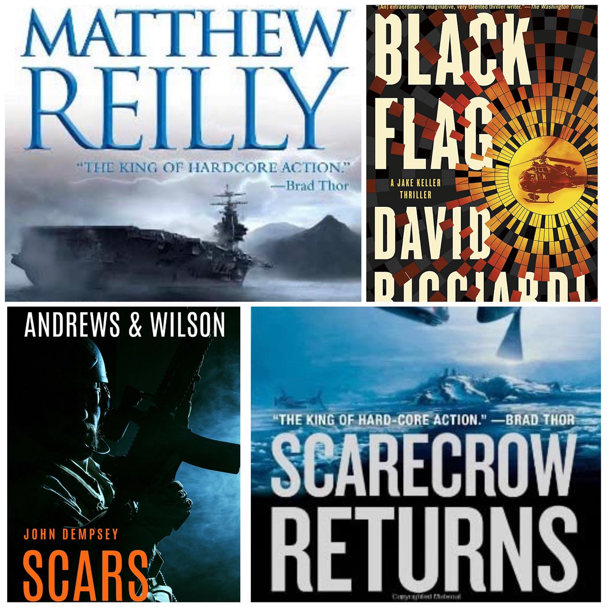 MllrChris's tweet photo. Big shoutout to @LoveBookstoo with @thebookdragons1 for being super simple and easy to work with! I have 4 new books inbound from @Matthew_Reilly #ScarecrowReturns #HellIsland @RicciardiBooks #BlackFlag @BAndrewsJWilson #SCARS
Give her a call, she’s an amazing Indie bookstore! https://t.co/wEO98o0ve3