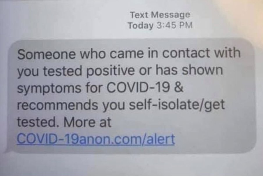 You likely know this is fake but your friends/family may not. Attackers are sending phishing links via texts to get personal info or money. One scam involves a phishing link to a mandatory “online COVID-19 test” in order to “qualify for stimulus checks” wjla.com/news/nation-wo…