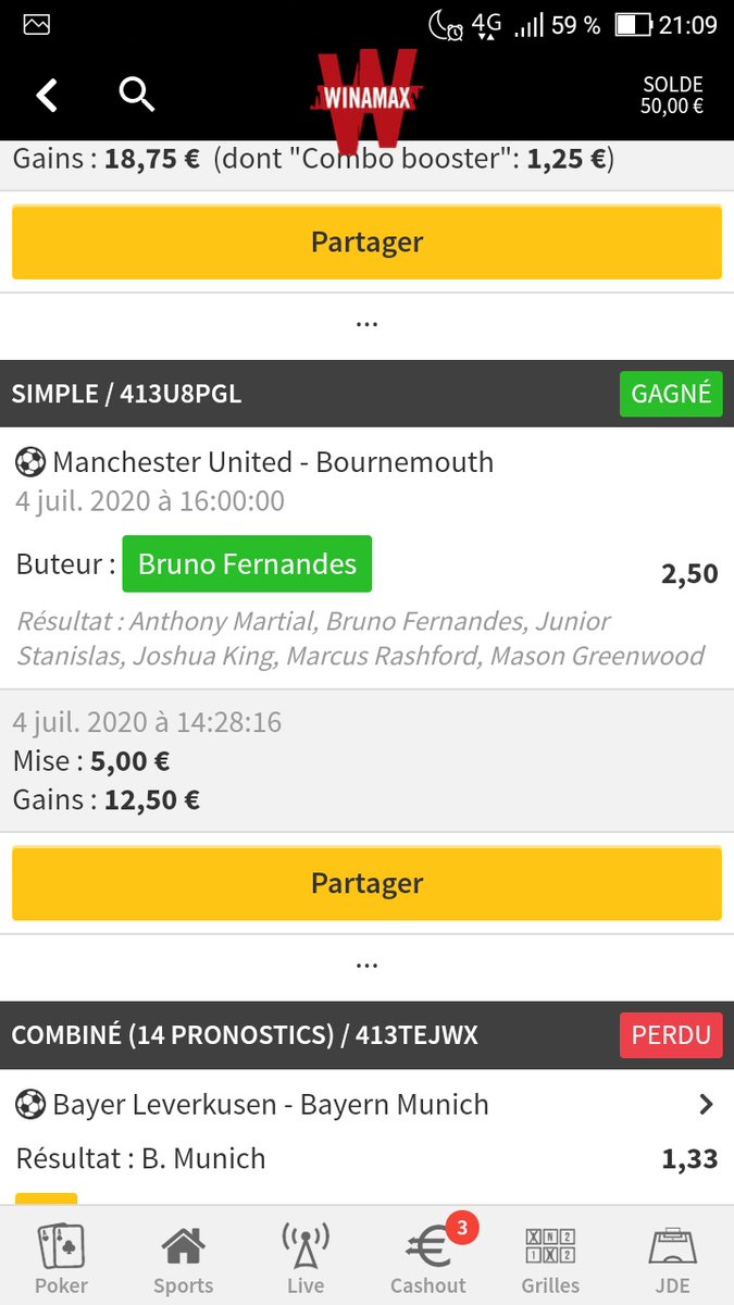 aucoin_benoit's tweet photo. Merci @Boozpronos  pour ton prono du jour encore un bon prono ce n'est pas un gros gain mais ca fait toujours plaisir encore merci :) https://t.co/6KbBe9gRpn